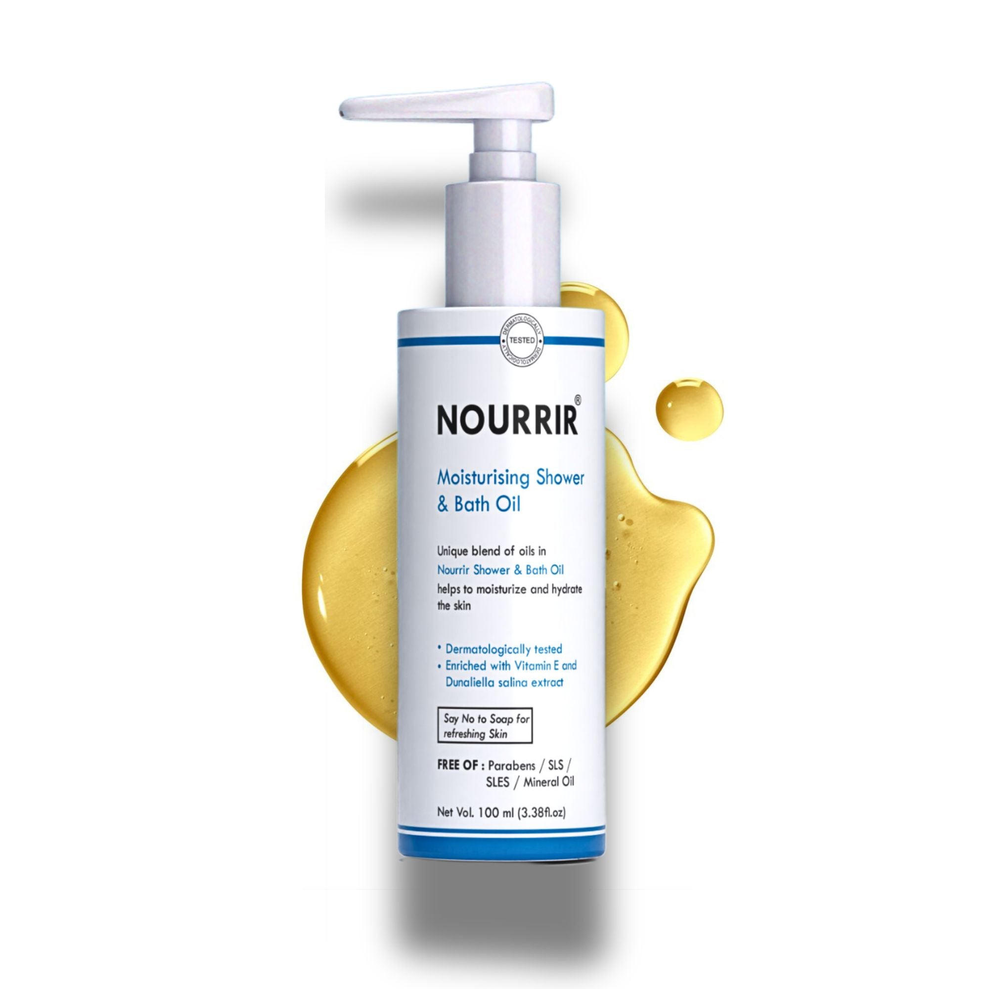 NOURRIR Moisturising Shower &amp; Bath Oil – The Ultimate Hydration for Your Skin