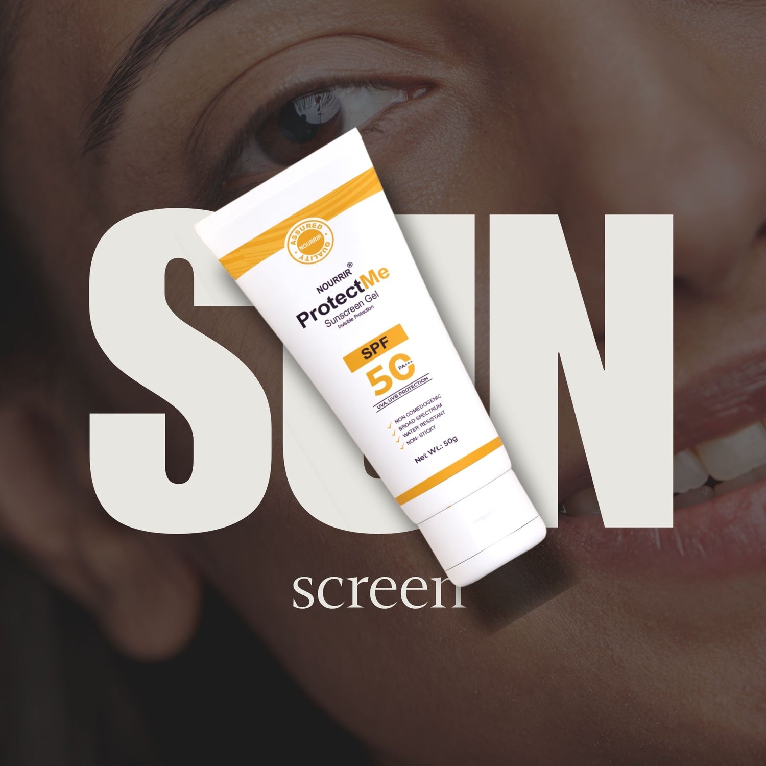 NOURRIR ProtectMe – Sunscreen Gel – SPF 50 PA+++