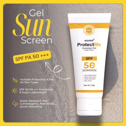 NOURRIR ProtectMe – Sunscreen Gel – SPF 50 PA+++